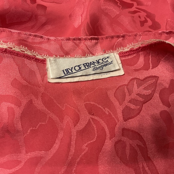 Lily of France Pink Floral PJ Set - Picture 11 of 12